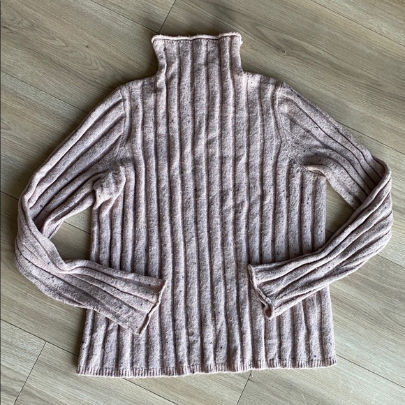 Madewell wool blend ribbed turtleneck - Picture 1 of 4